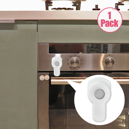 Baby Oven Lock Child Safety, 1 Pack, Heat-Resistant Oven Lock, Stove Child Proof, Stove Baby Proof, Stove Locks Child Safety, Oven Baby Proofing, Oven Safety Locks for Babies