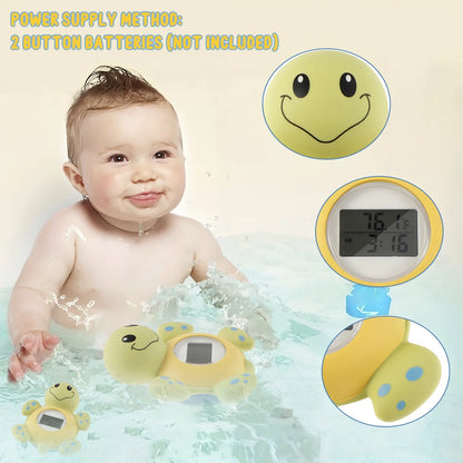 Baby Bath Thermometer, Bath Thermometer ,Temperature Fahrenheit, Turtle Bath Toy